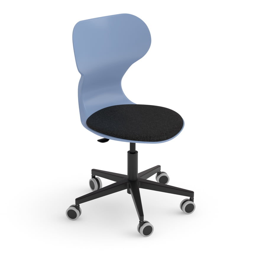 Mia Basic School Chair Available in Black, Blue & More